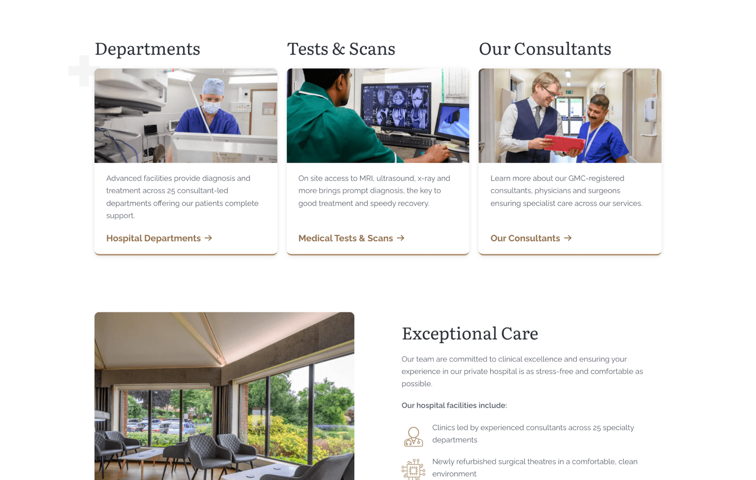 Screenshot of desktop device