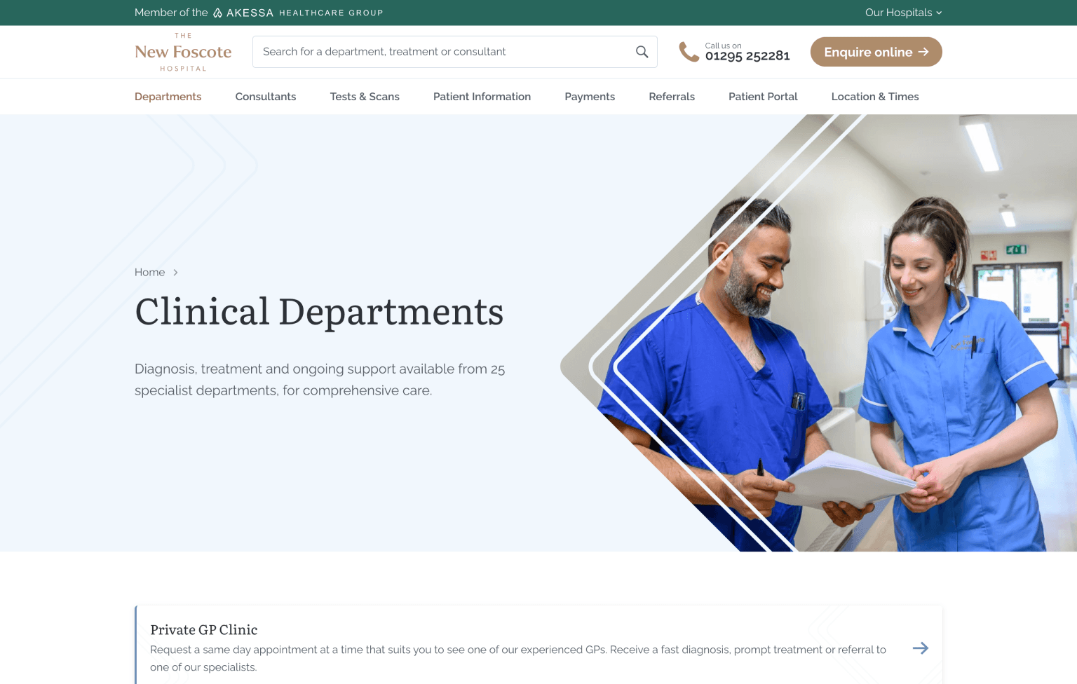 Screenshot of desktop device