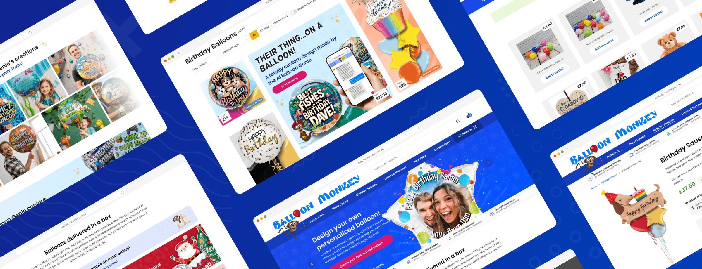 Screenshot of device