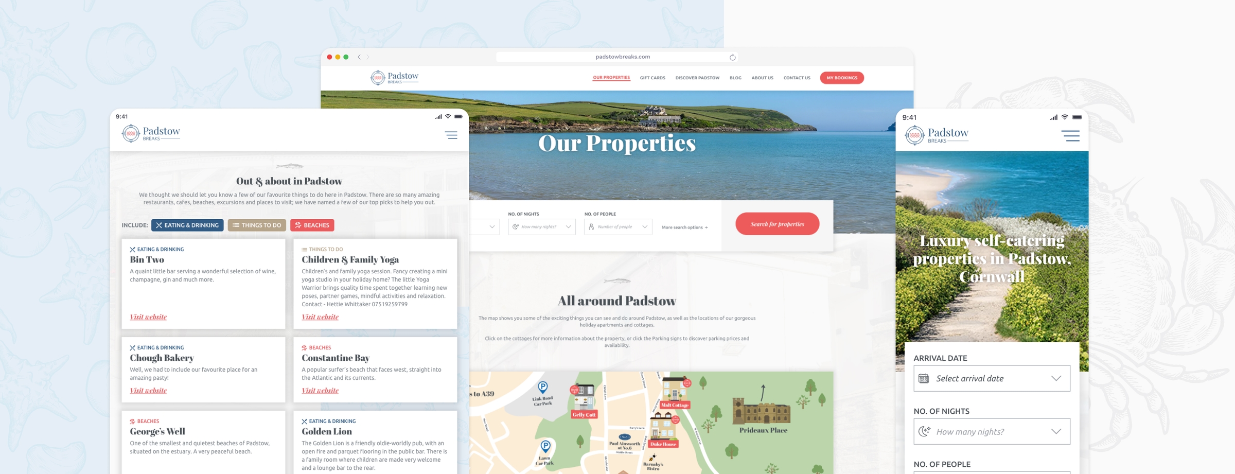 Screenshot of device