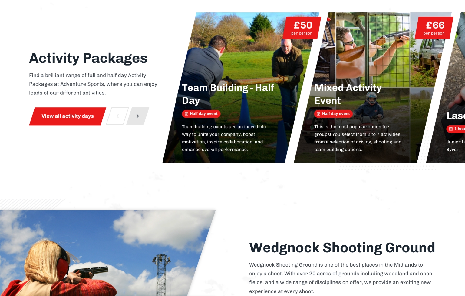 Screenshot of desktop device