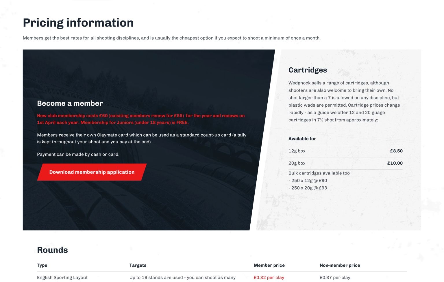 Screenshot of desktop device