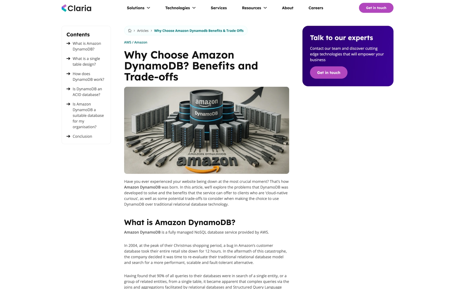 Screenshot of desktop device