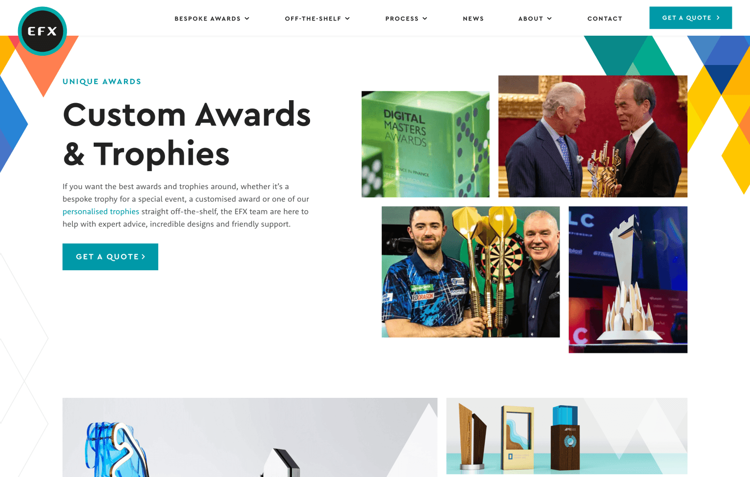 Screenshot of desktop device