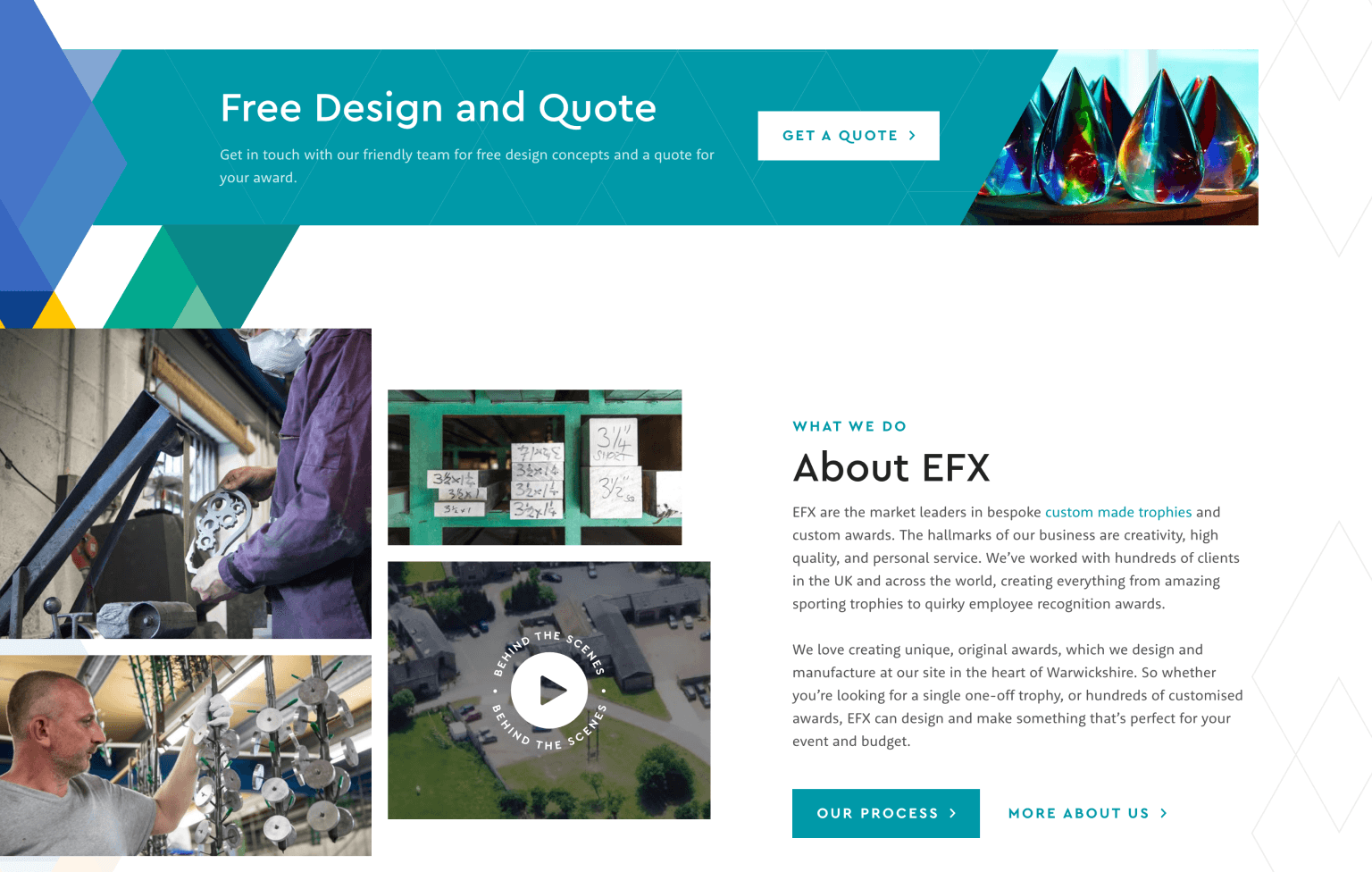 Screenshot of desktop device