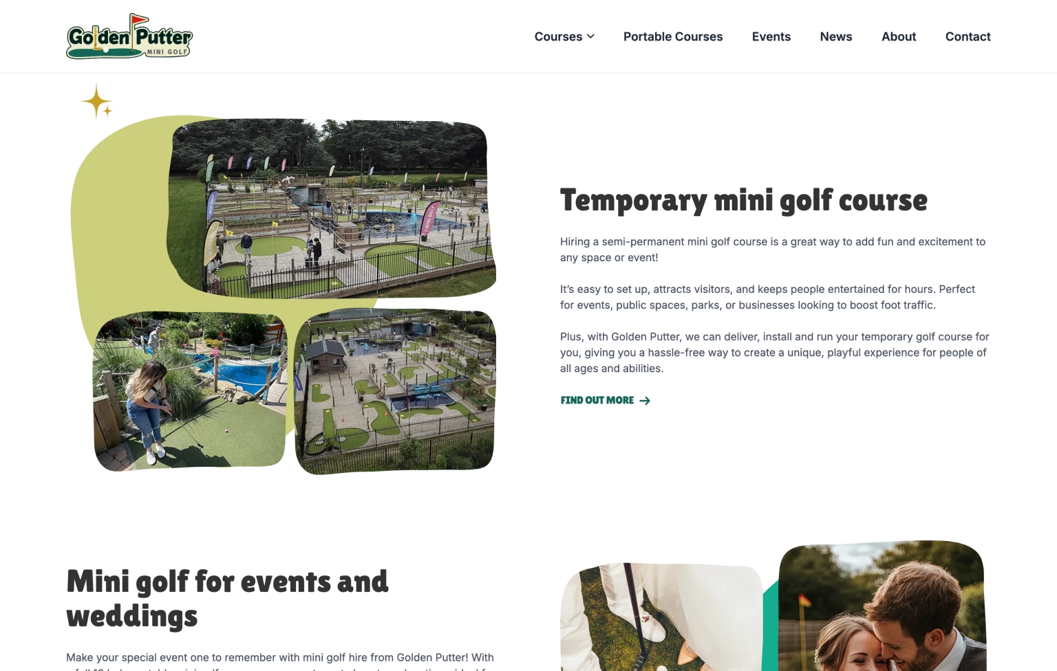 Screenshot of desktop device