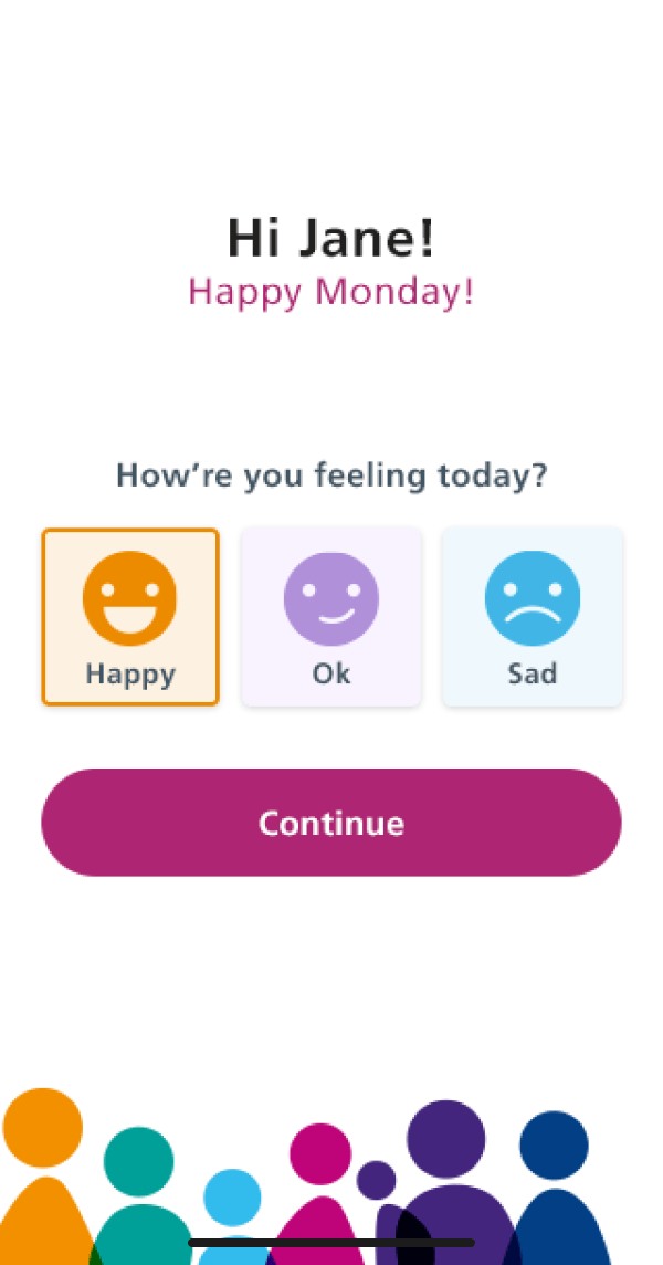 Screenshot of mobile device
