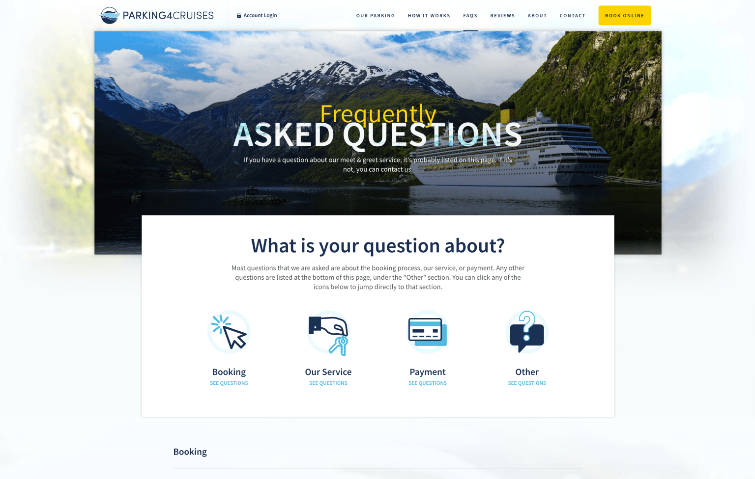 Screenshot of desktop device