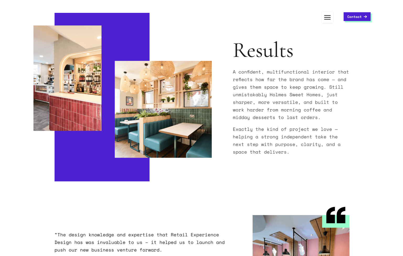 Screenshot of desktop device