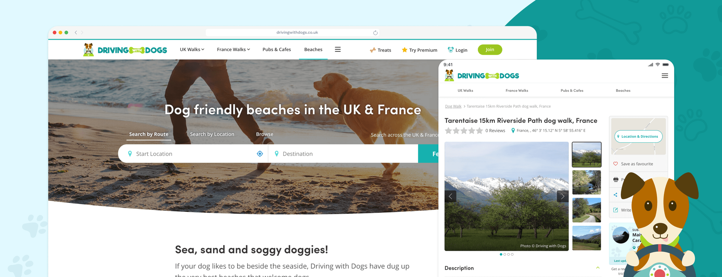 Screenshot of device