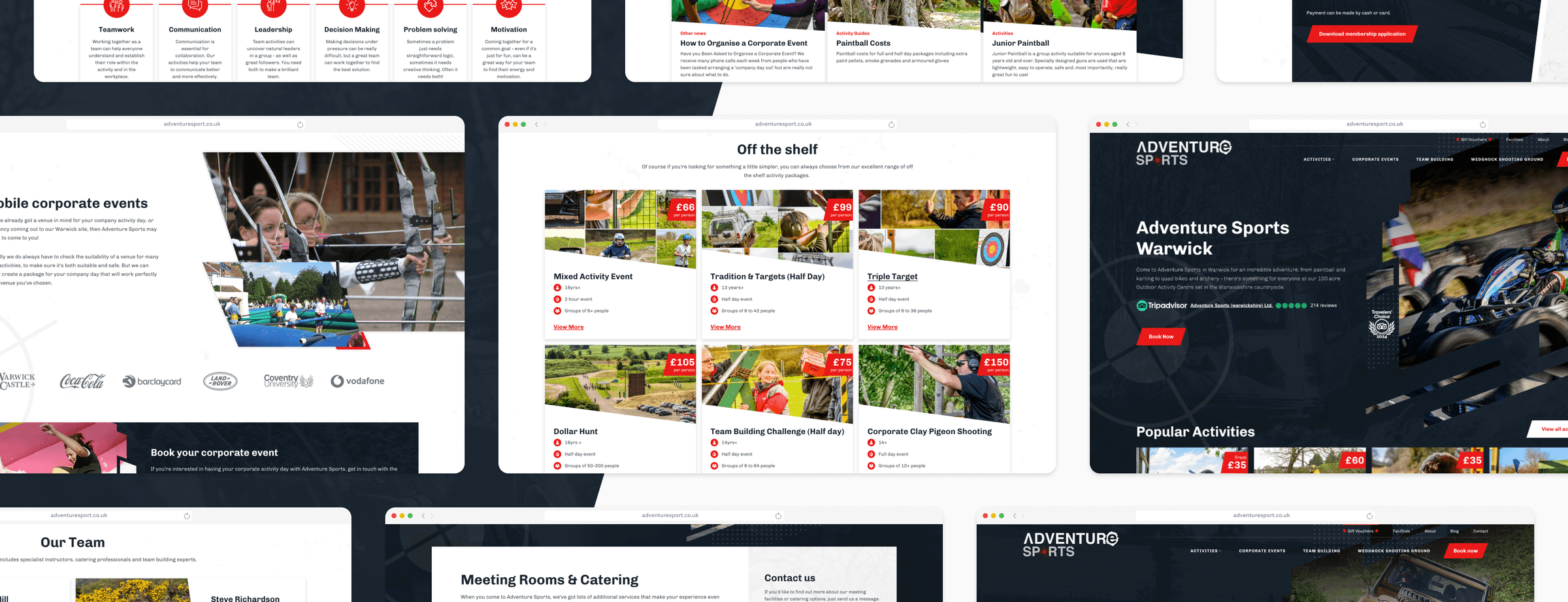 Screenshot of device