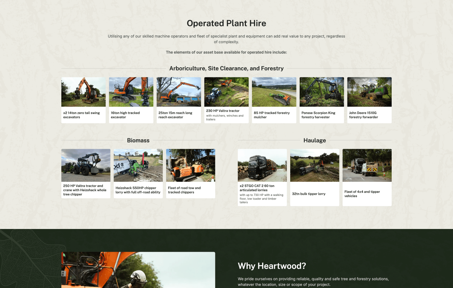 Screenshot of desktop device