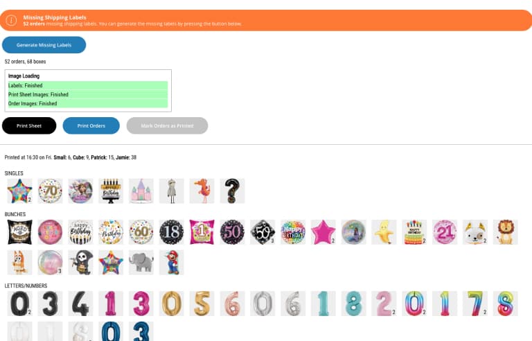 Screenshot of desktop device