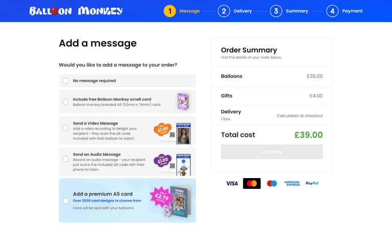Screenshot of desktop device