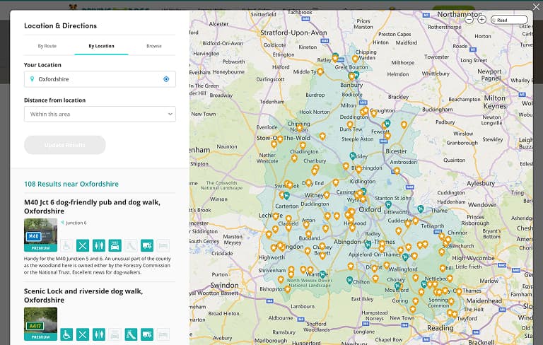 Screenshot of desktop device