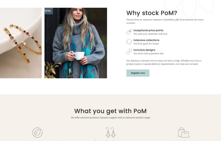 Screenshot of desktop device