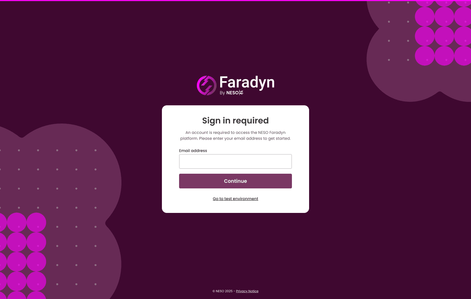 Screenshot of desktop device