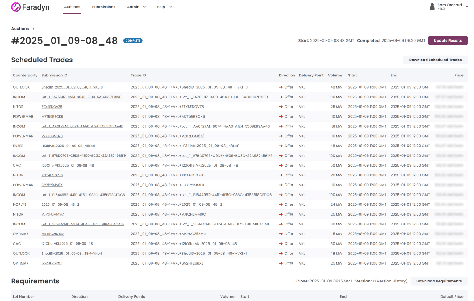 Screenshot of desktop device