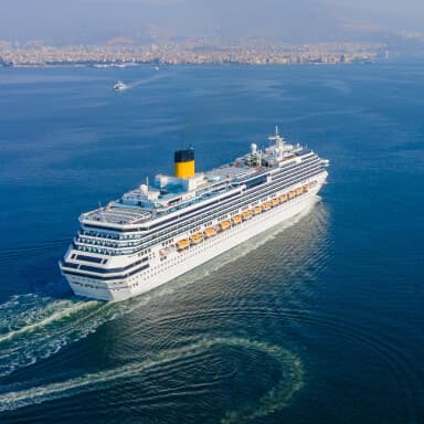 Image of a cruiseship