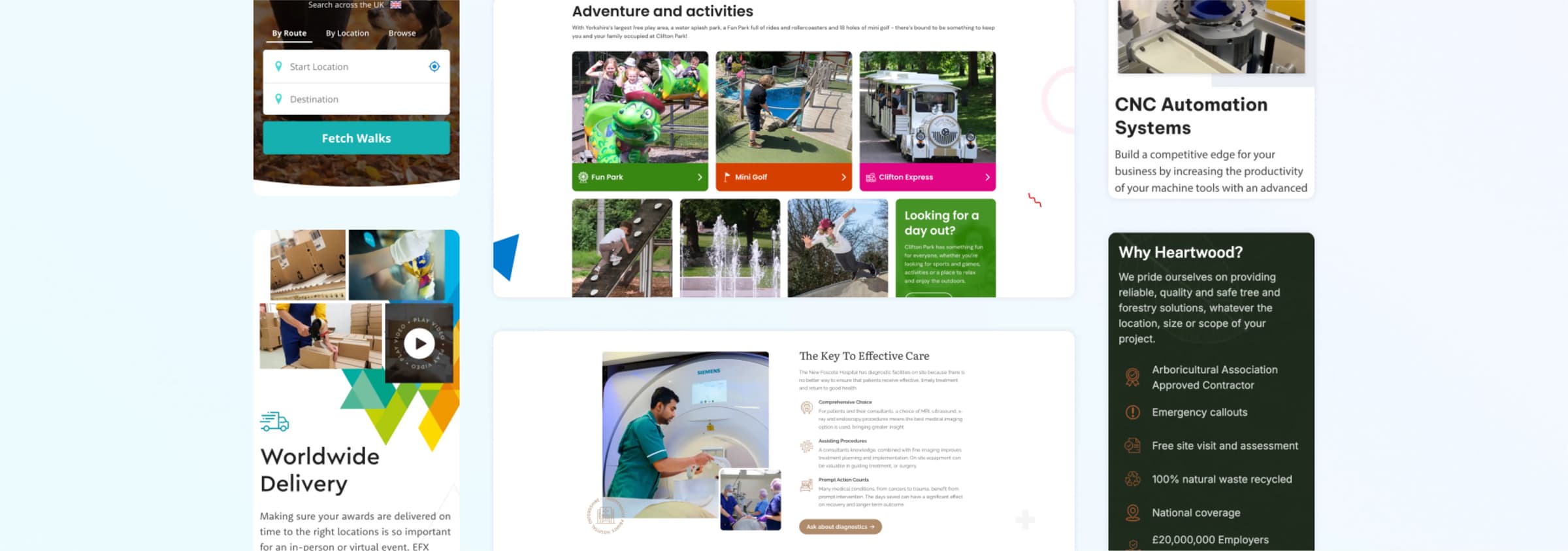 Examples of our work