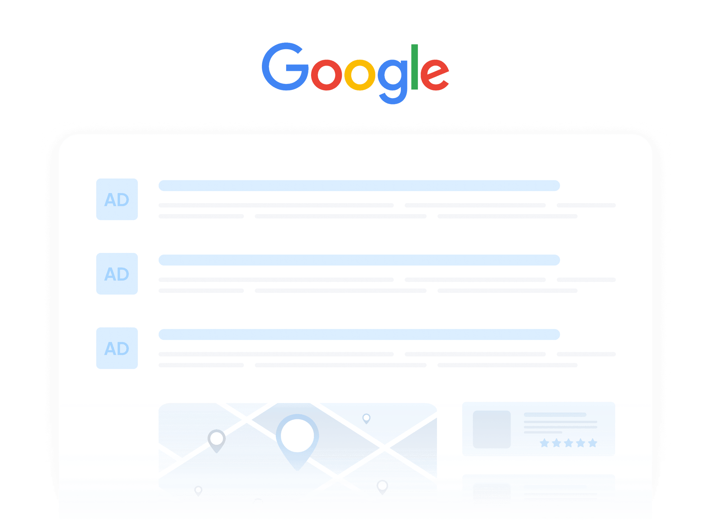 google search results