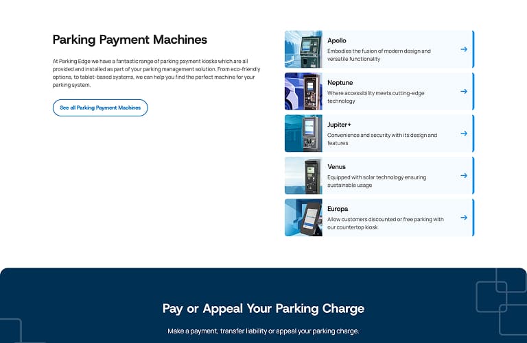 Screenshot of desktop device