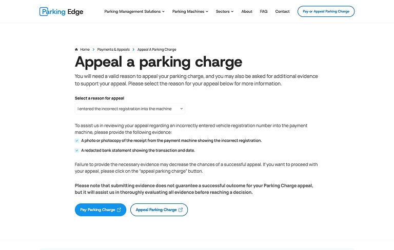 Screenshot of desktop device