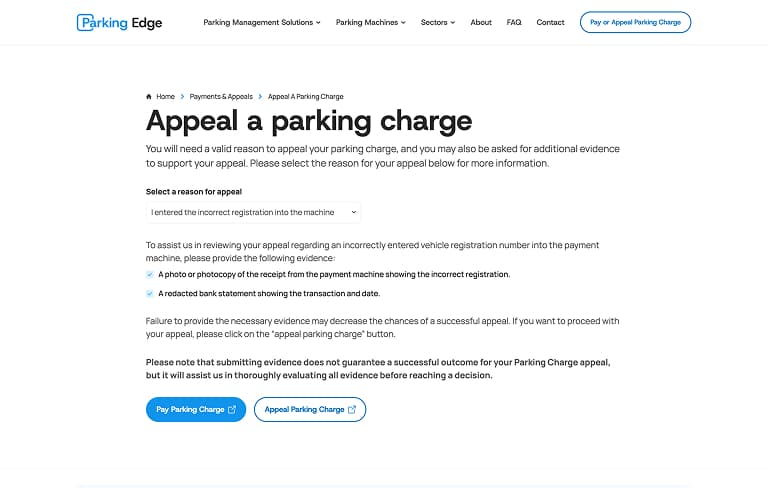 Screenshot of desktop device