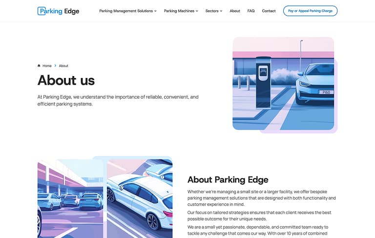 Screenshot of desktop device