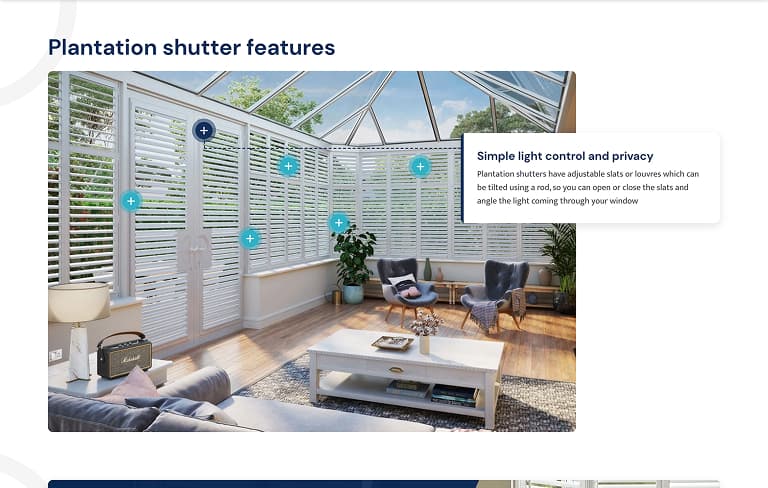 Screenshot of desktop device