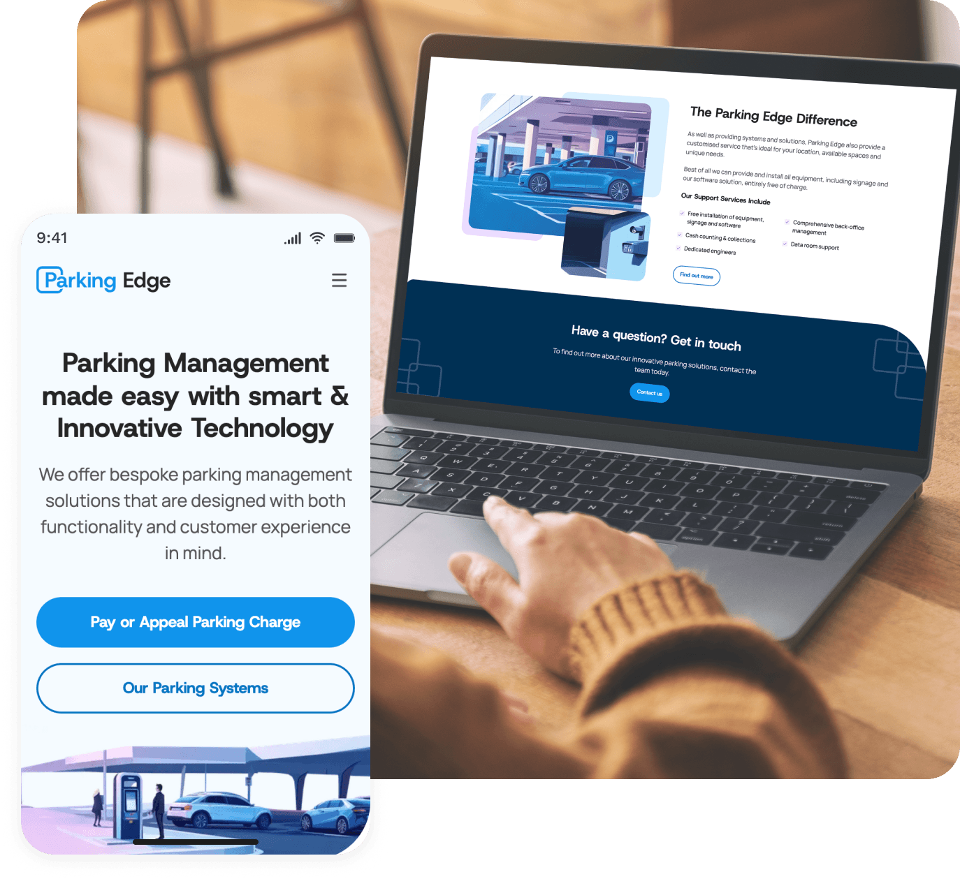 Parking Edge Mockup Image