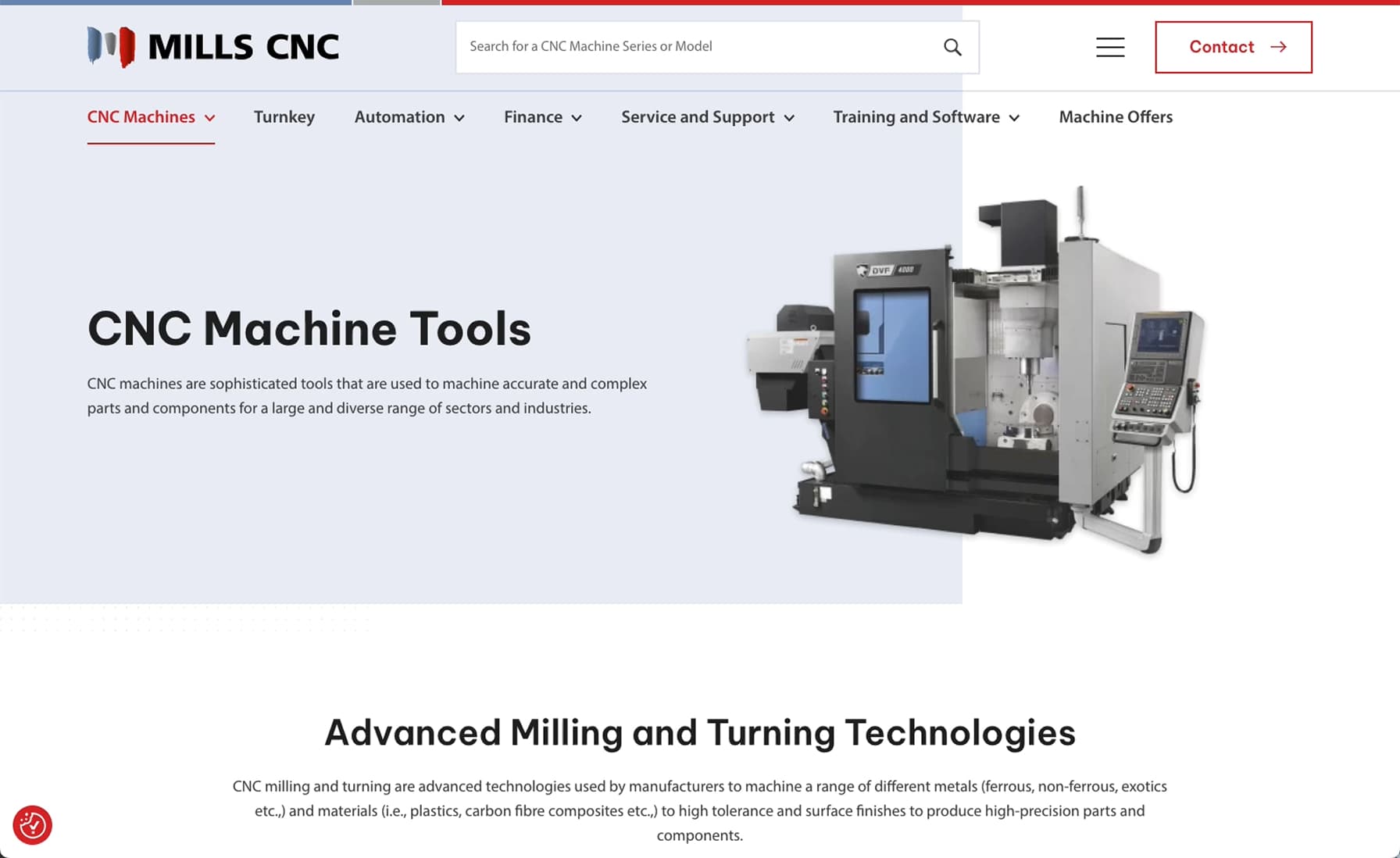 Mills CNC UX video
